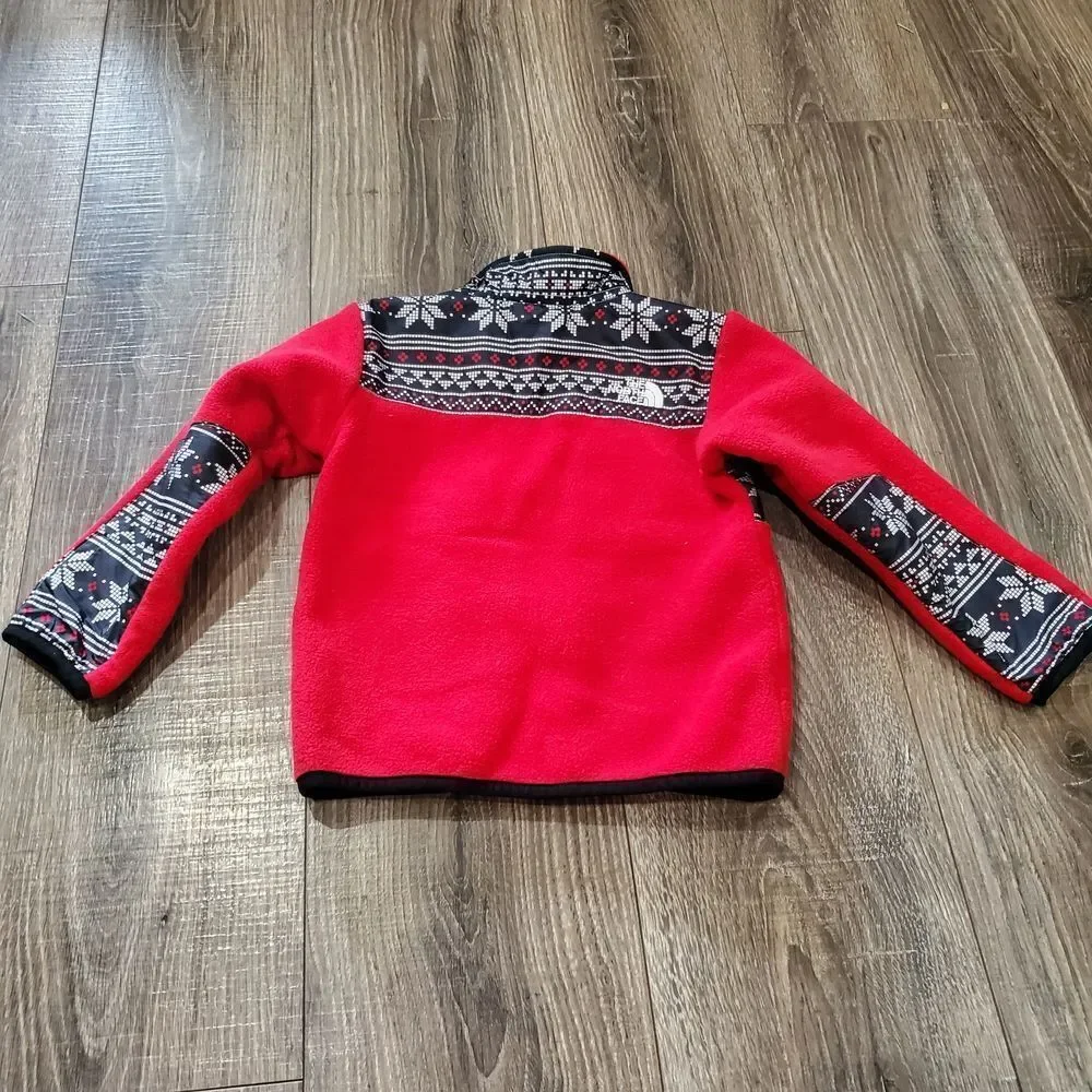 Baby The North Face Jacket Size 18-24M Red Fleece Jacket